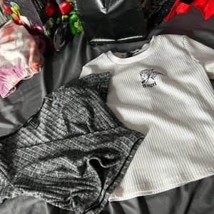 two crop tops for cheap